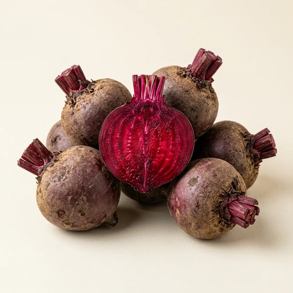 Beetroot, illustrative AI-generated product photograph