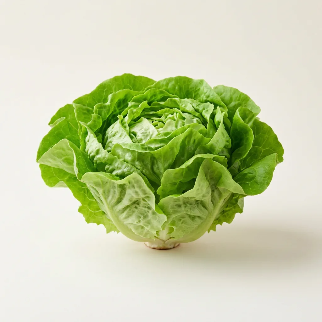Butter lettuce, illustrative AI-generated product photograph