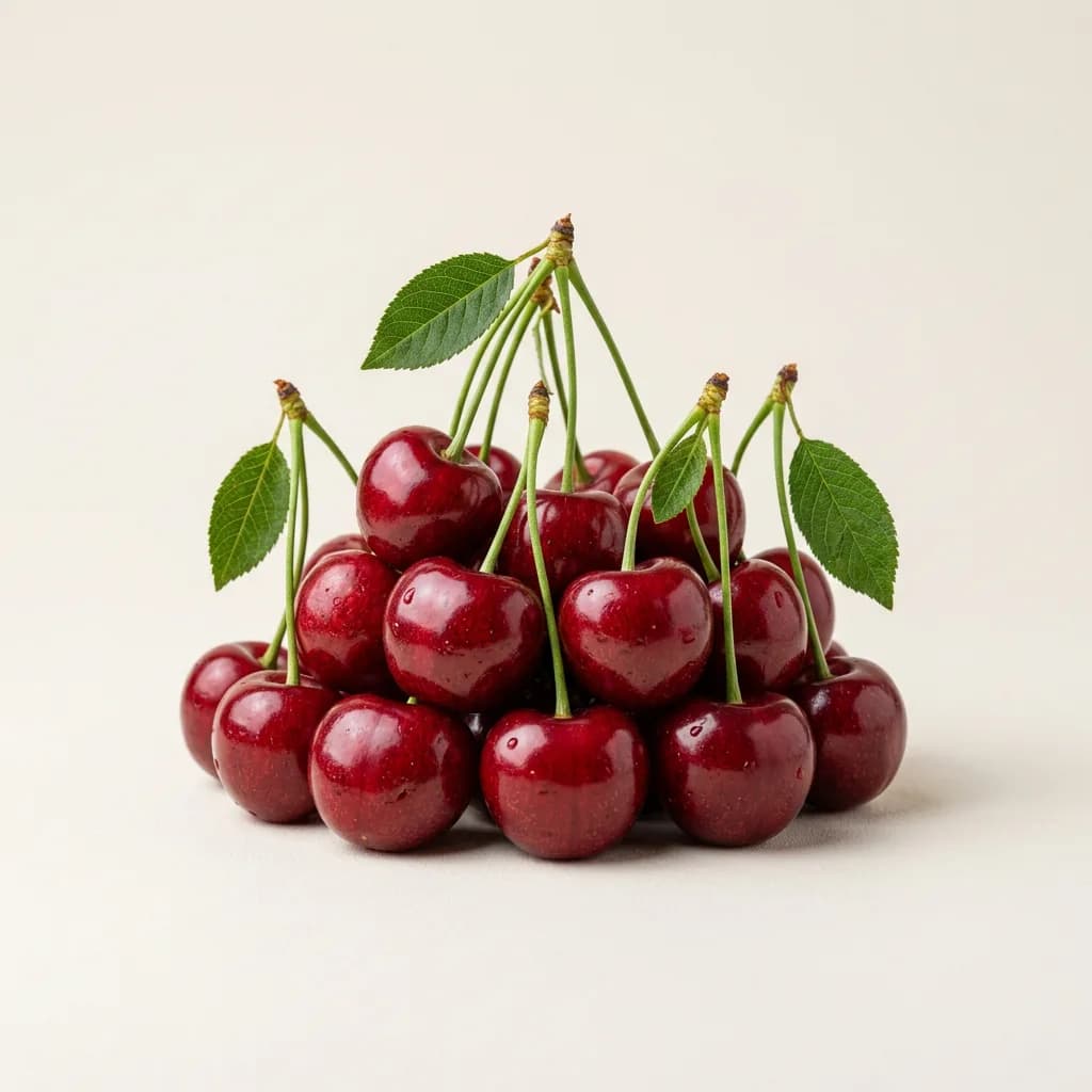 Cherries, illustrative AI-generated product photograph