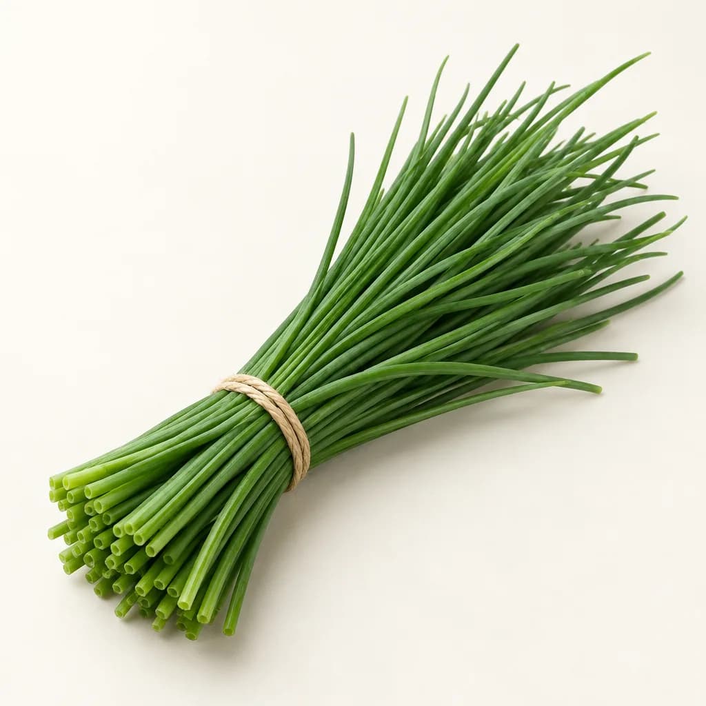 Chives, illustrative AI-generated product photograph
