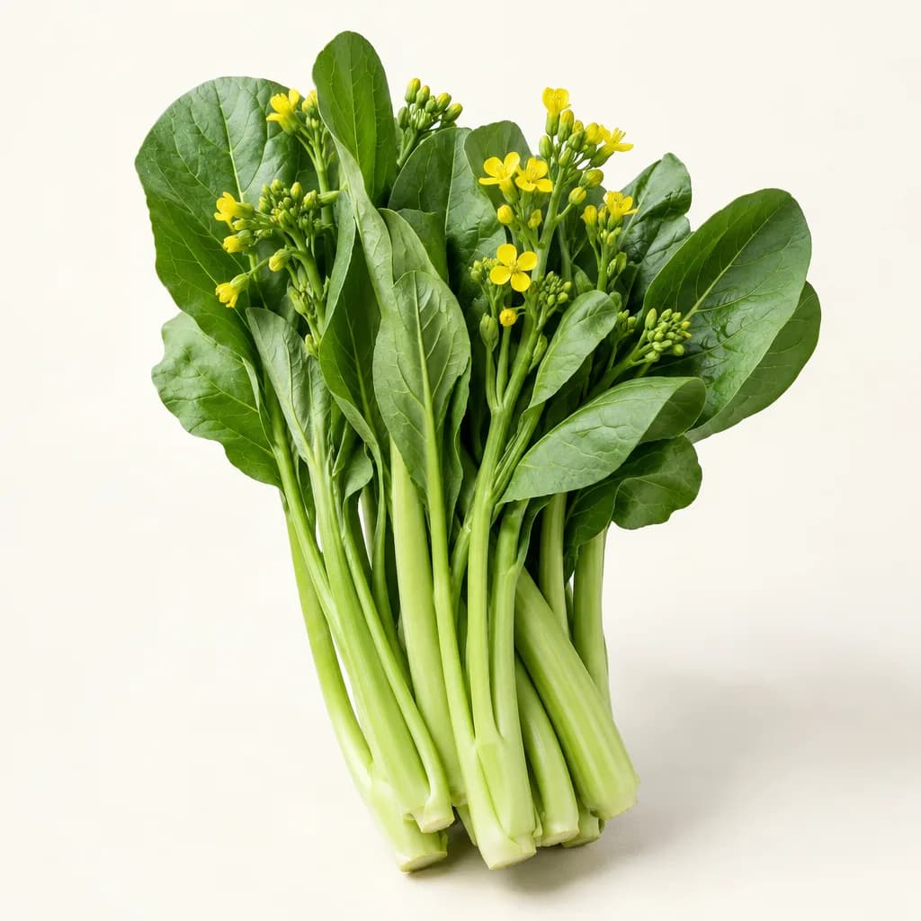 Choy sum, illustrative AI-generated product photograph