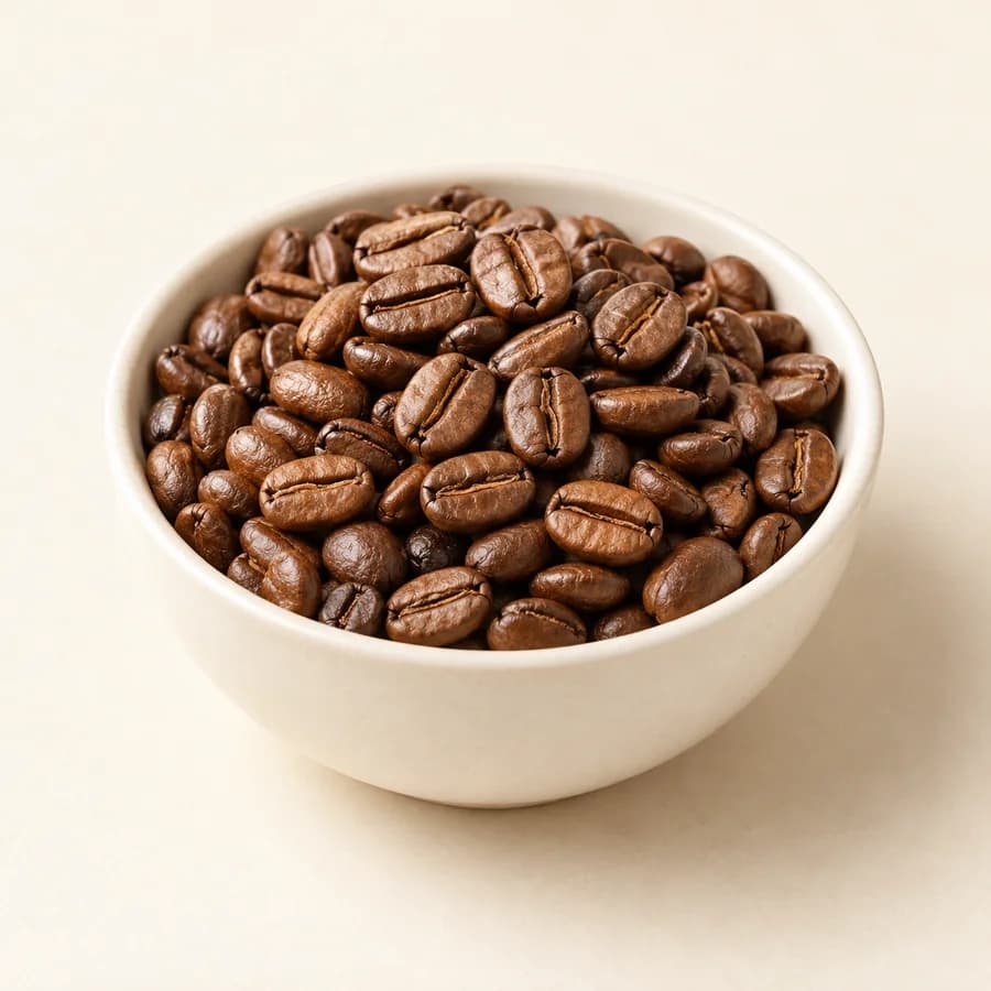 AI illustrative studio photograph of coffee
