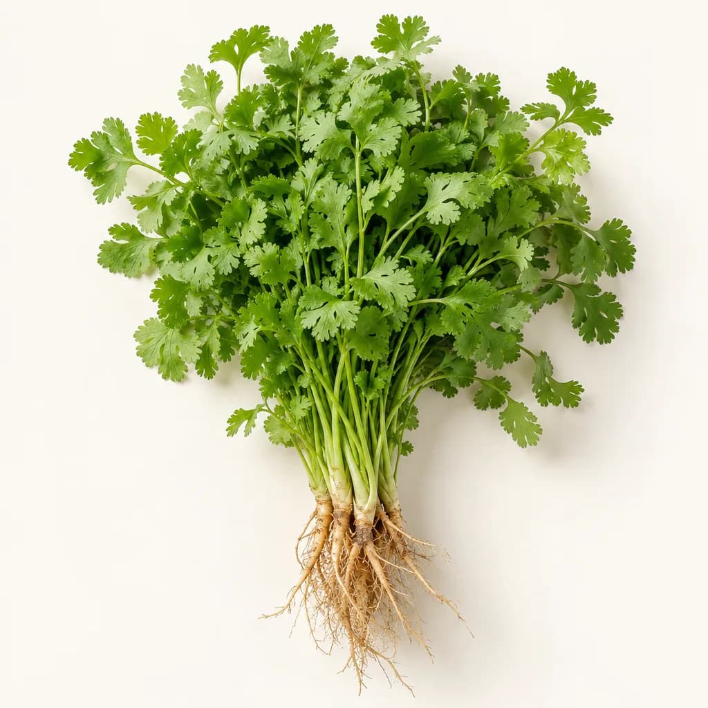 Coriander, illustrative AI-generated product photograph