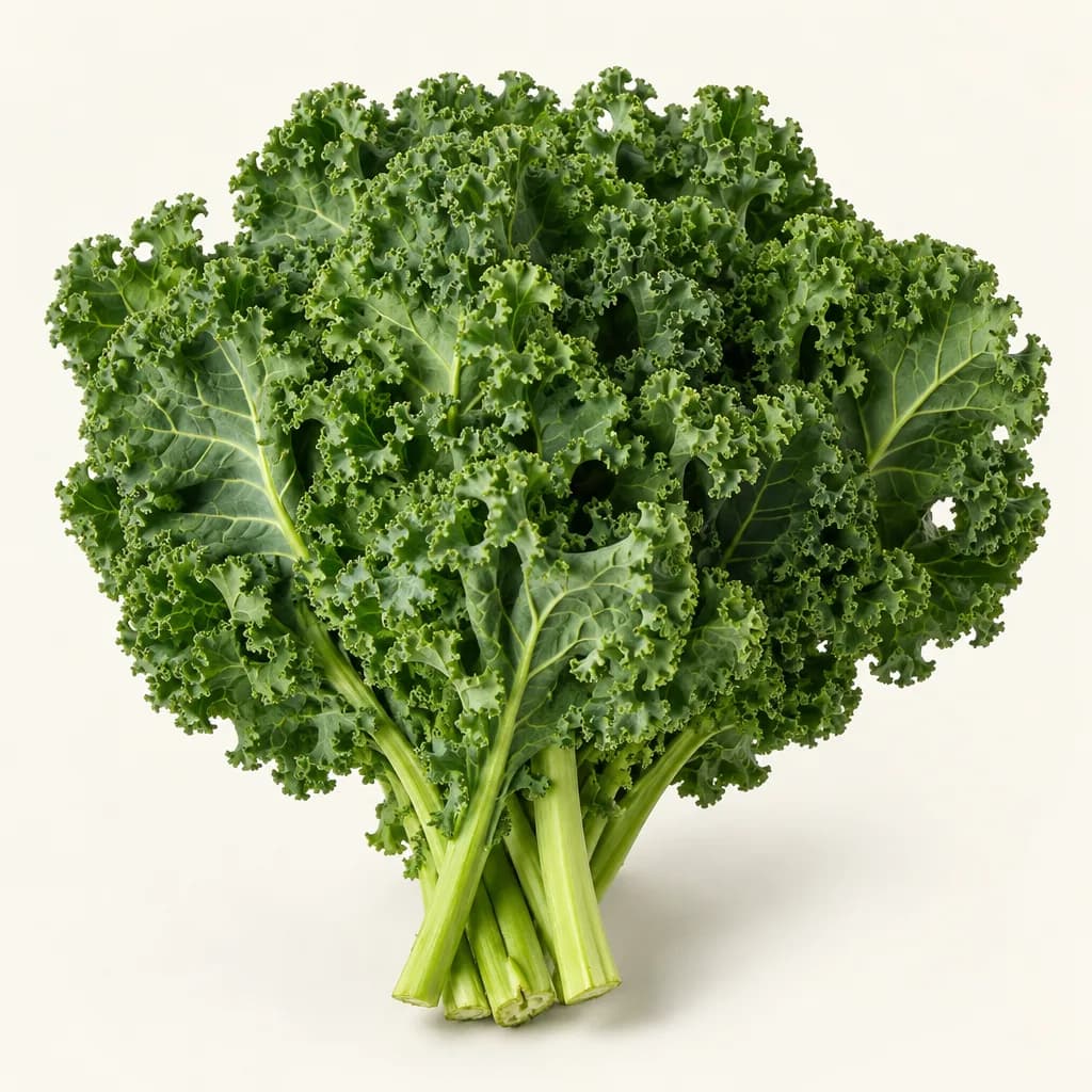 Kale, illustrative AI-generated product photograph