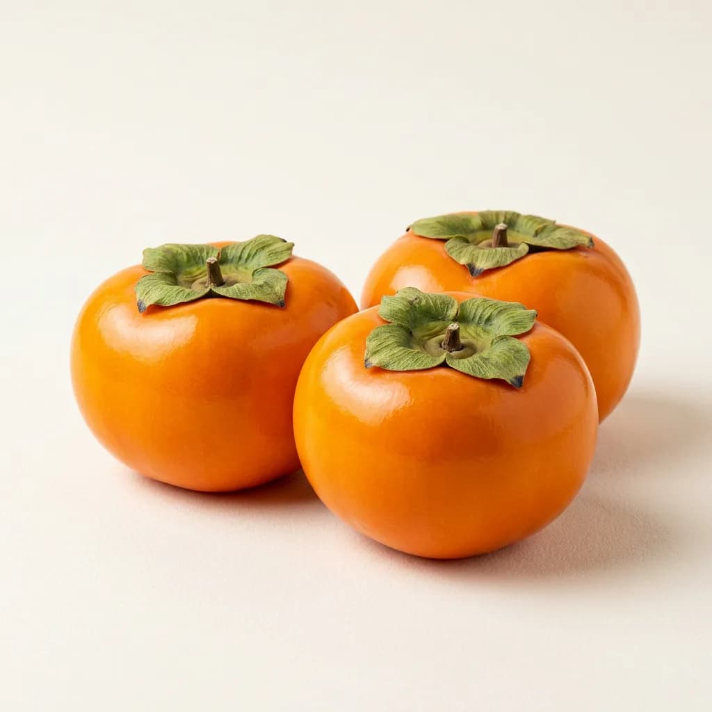 Persimmon, illustrative AI-generated product photograph