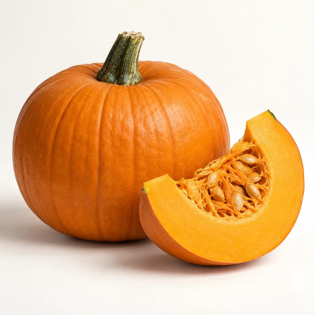 Pumpkin, illustrative AI-generated product photograph