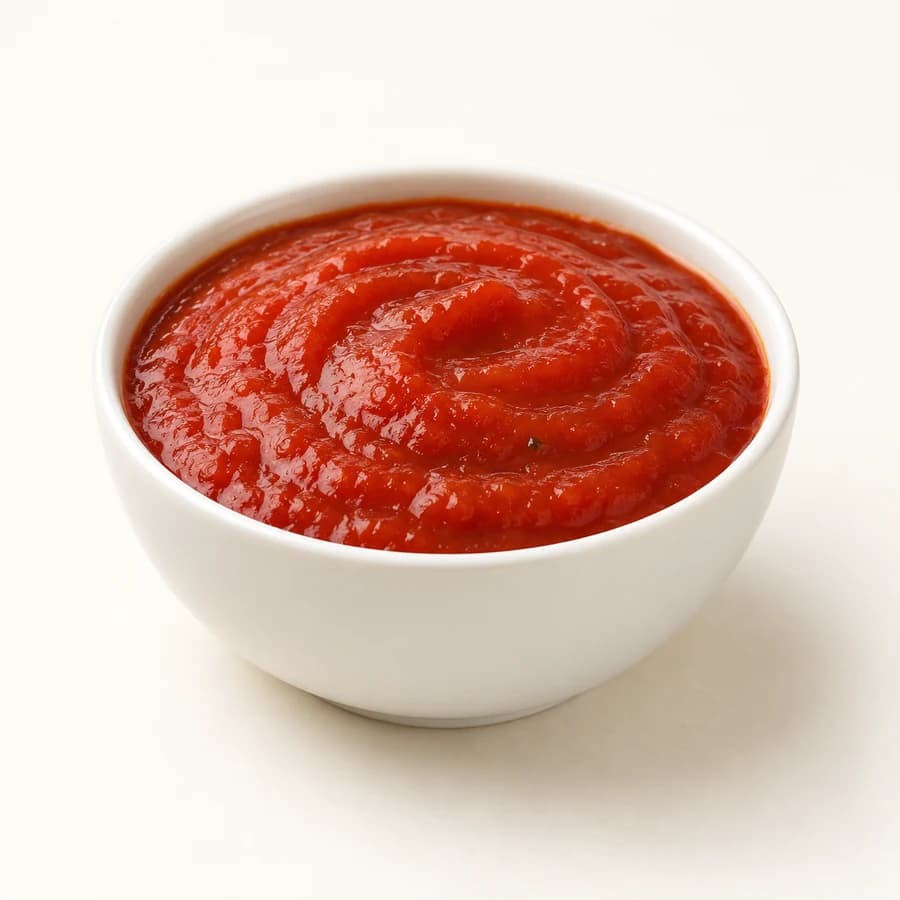 AI illustrative studio photograph of sauces