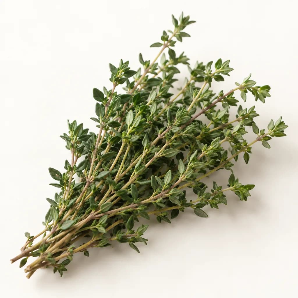 Thyme, illustrative AI-generated product photograph