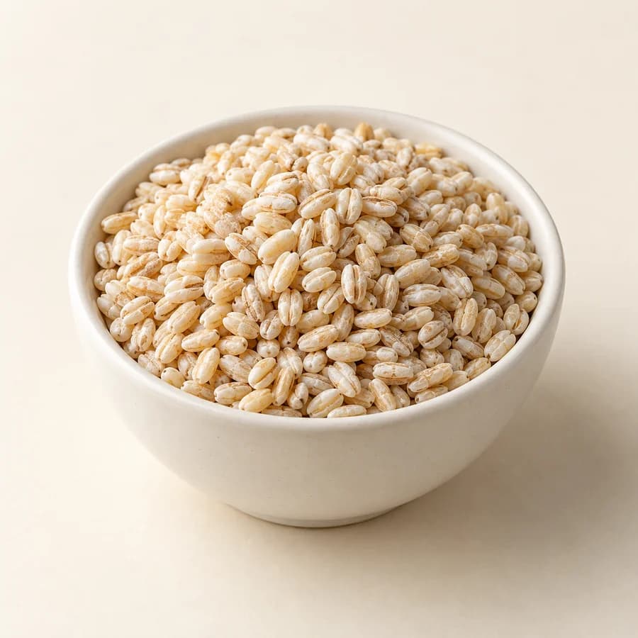 AI illustrative studio photograph of barley