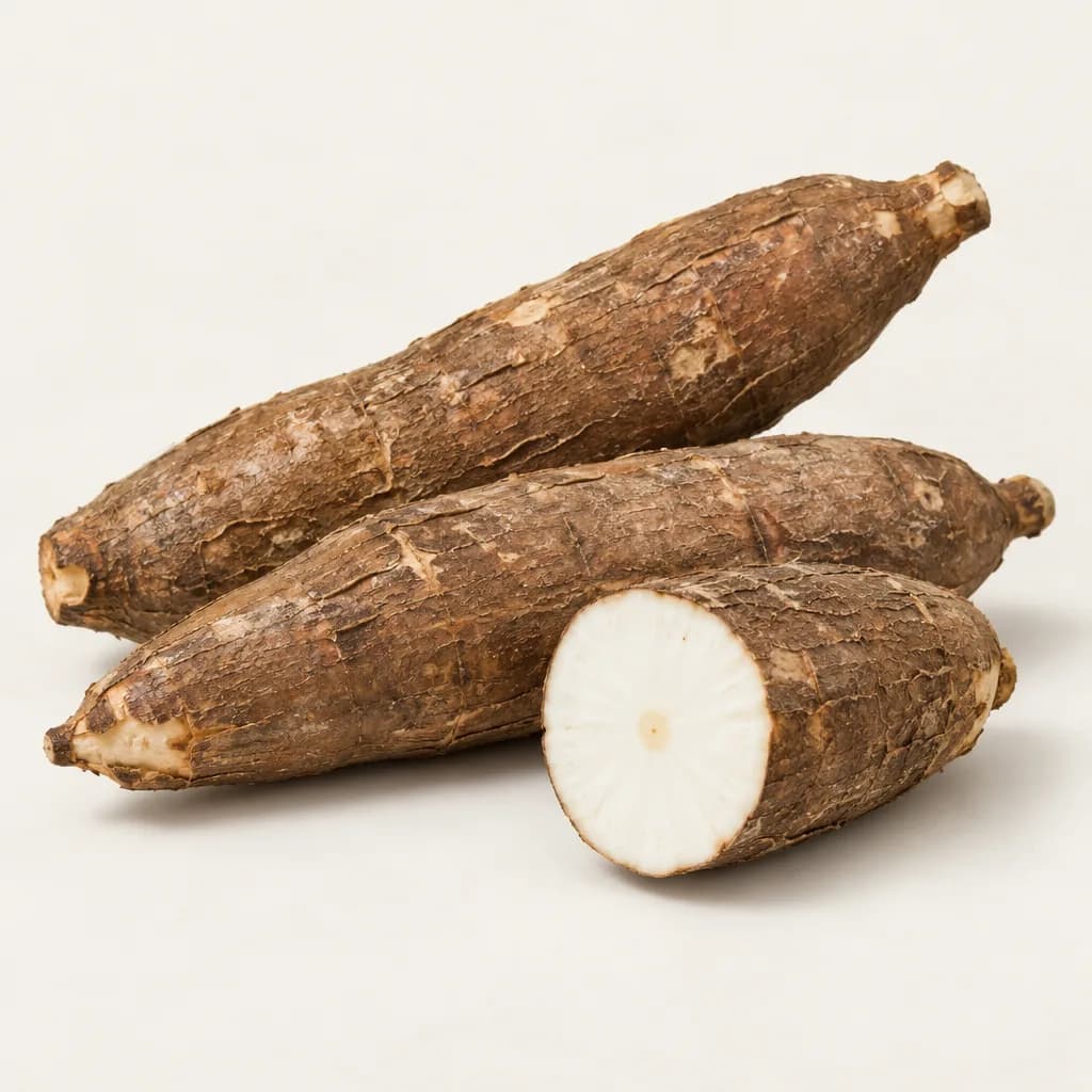 Cassava, illustrative AI-generated product photograph