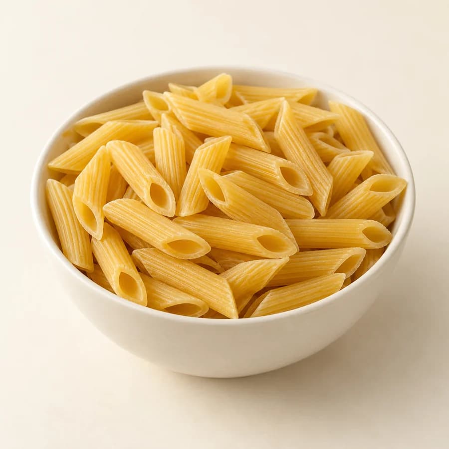 AI illustrative studio photograph of pasta