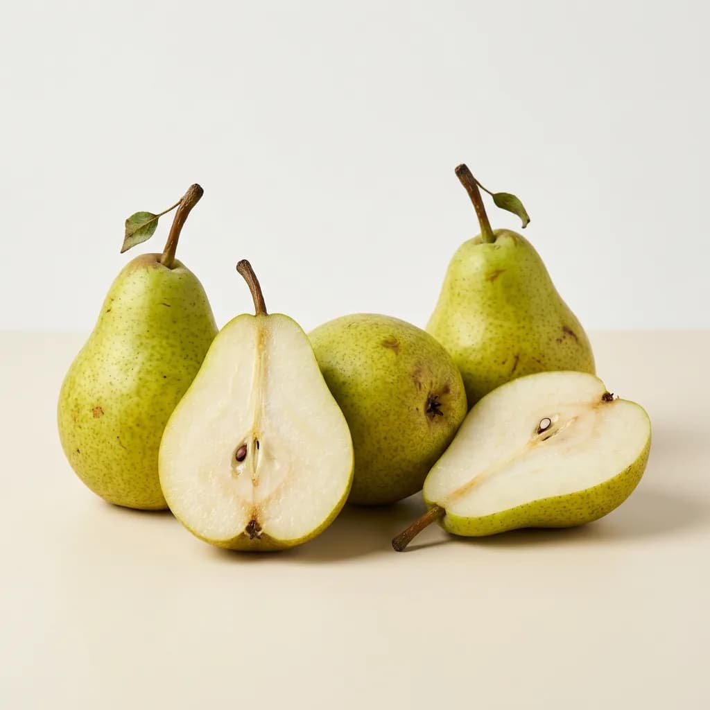 Pears, illustrative AI-generated product photograph